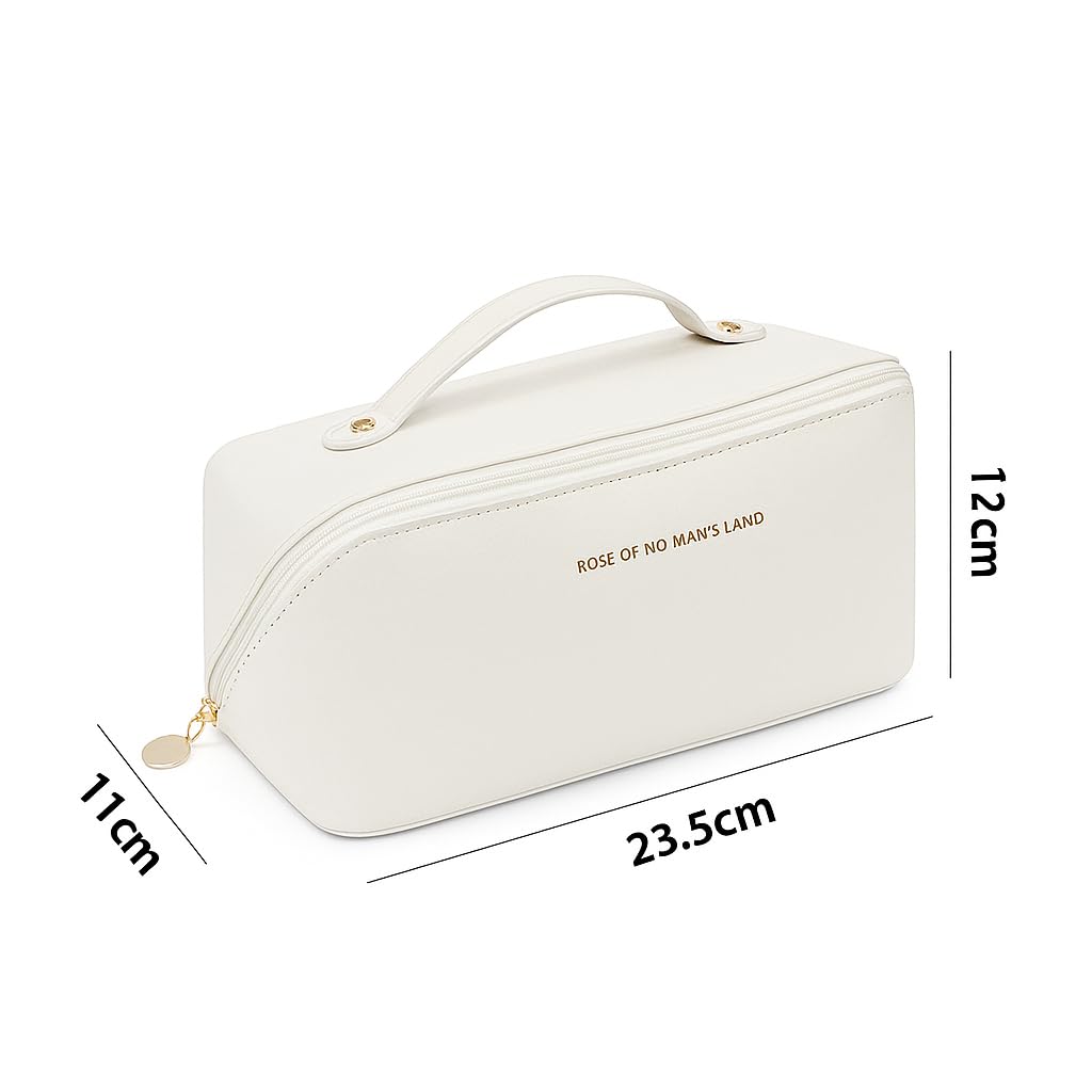 Travel Cosmetic Organizer Bag (Beige)