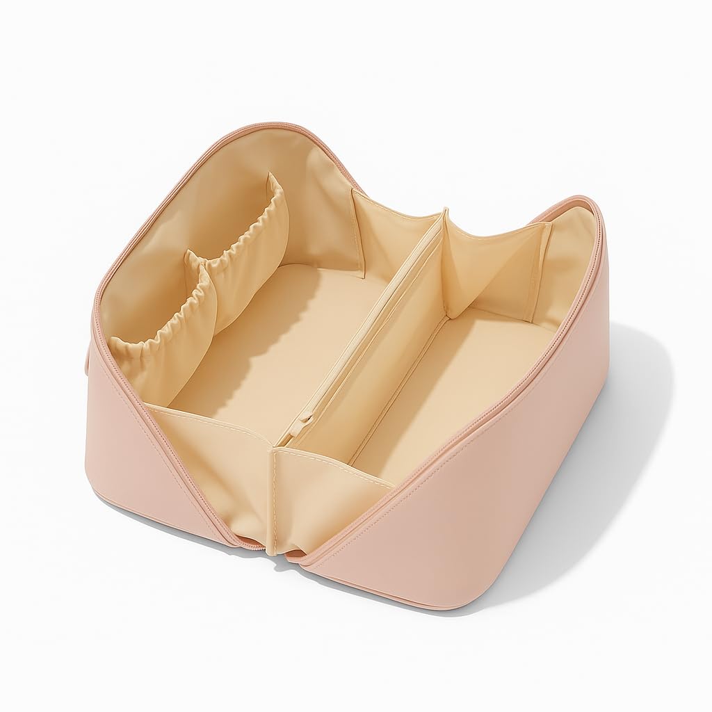 Travel Cosmetic Organizer Bag (Pink)