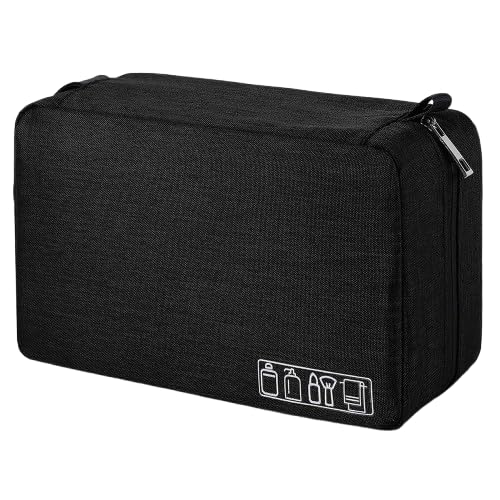 Multipurpose Travel Toiletry Bag (Black)