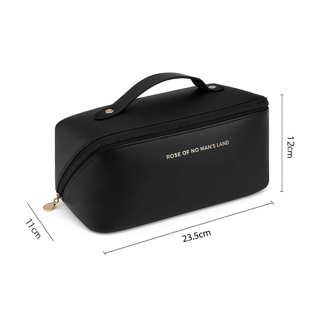 Travel Cosmetic Organizer Bag (Black)