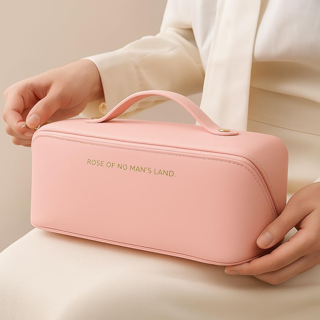 Travel Cosmetic Organizer Bag (Pink)