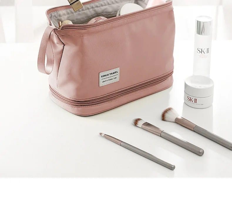 Large Travel Toiletry Bag – Pink