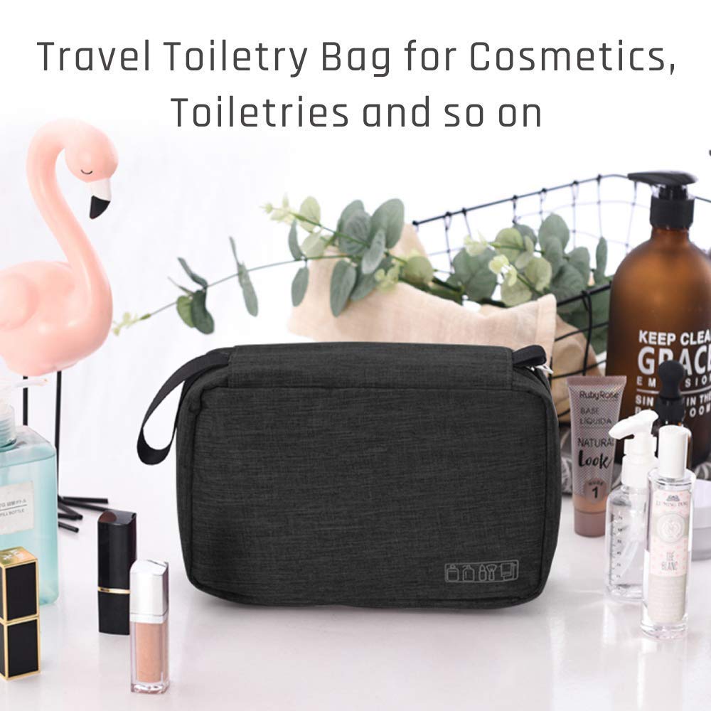 Multipurpose Travel Toiletry Bag (Black)
