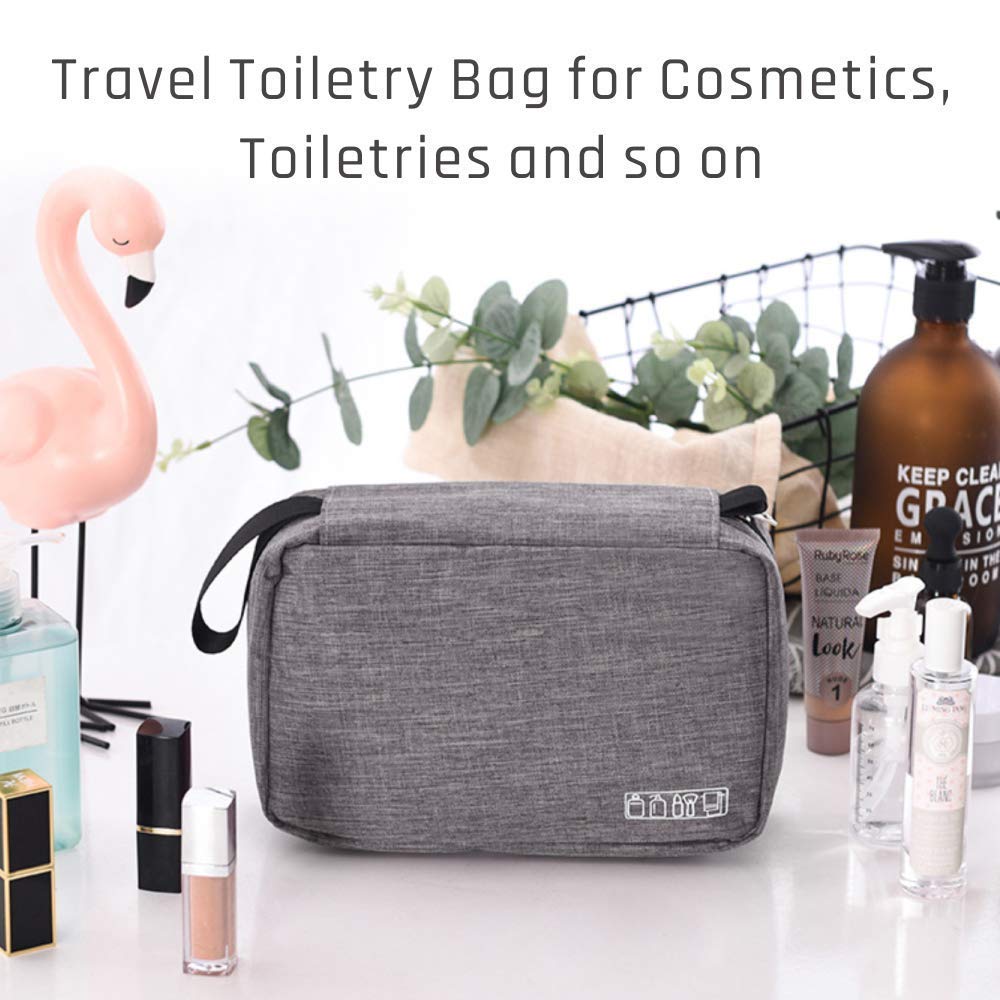 Multipurpose Travel Toiletry Bag (Gray)