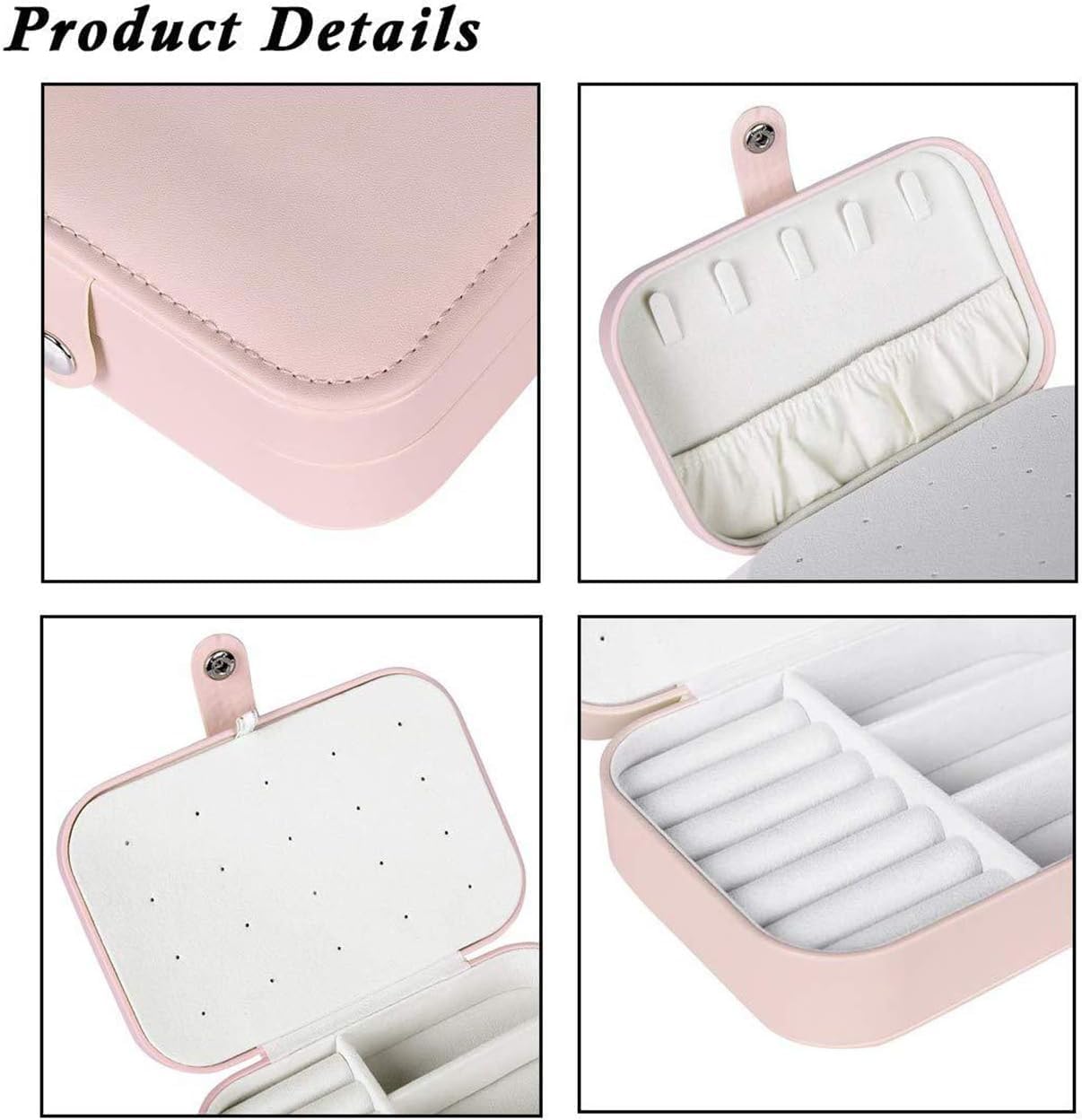 Mini Travel Jewelry Organizer Box