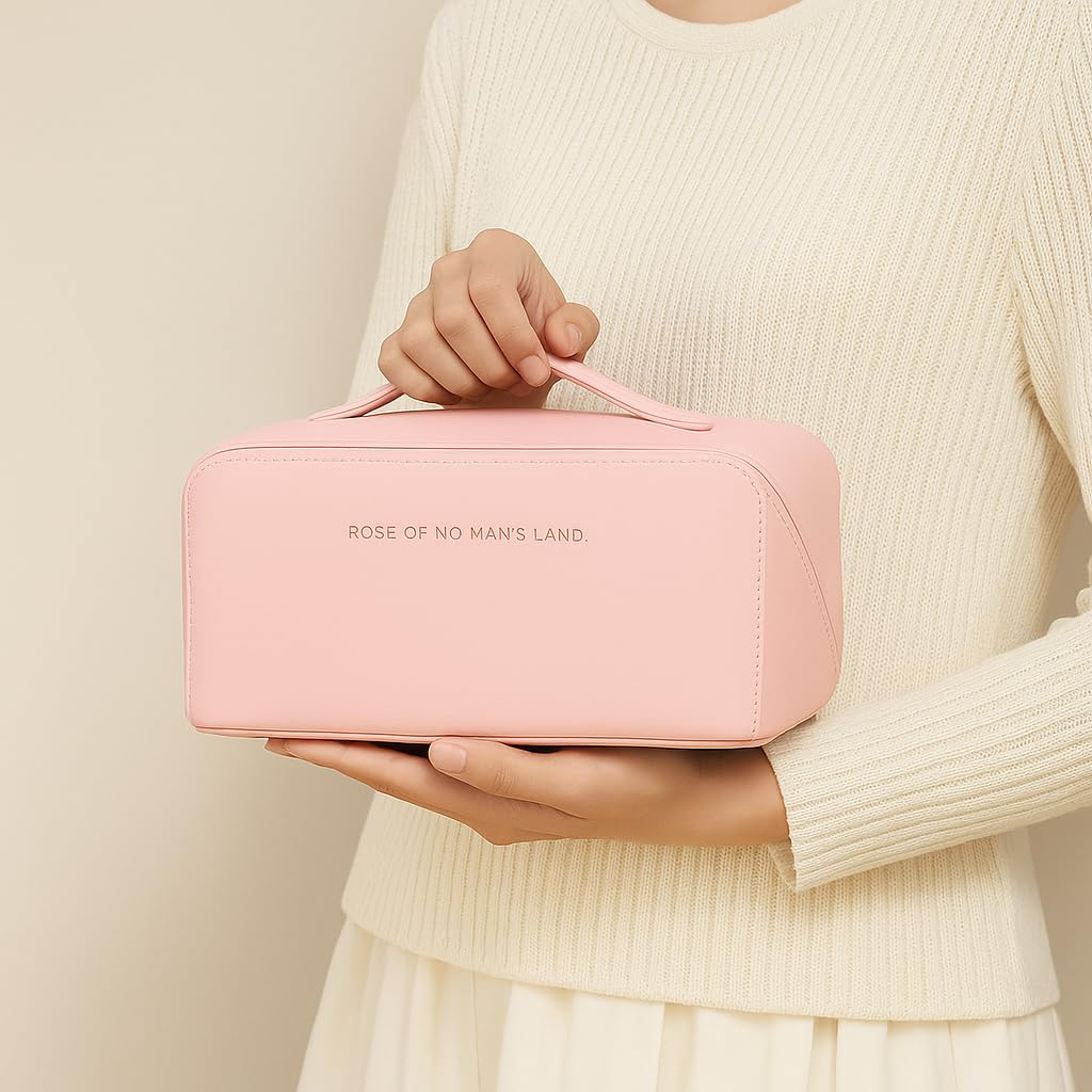 Travel Cosmetic Organizer Bag (Pink)